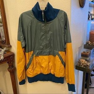 MARMOT Tri-Color 1/2 Zipped Long Sleeve Top Size Medium